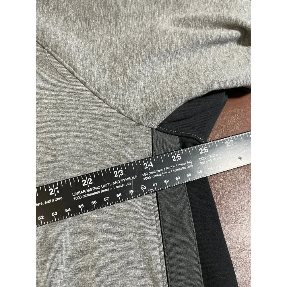 Nike Therma-FIT Mens Full Zip Scuba Hoodie Gray Black C Basketball Logo Jacket